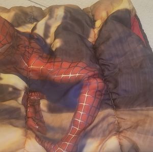 Kids spider man sleeping bag